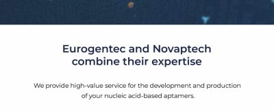 Novaptech and its partner Eurogentec will be at “Aptamers in Bordeaux” conference at the end of this week!